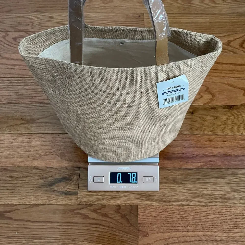 Container Store Jute Basket 8